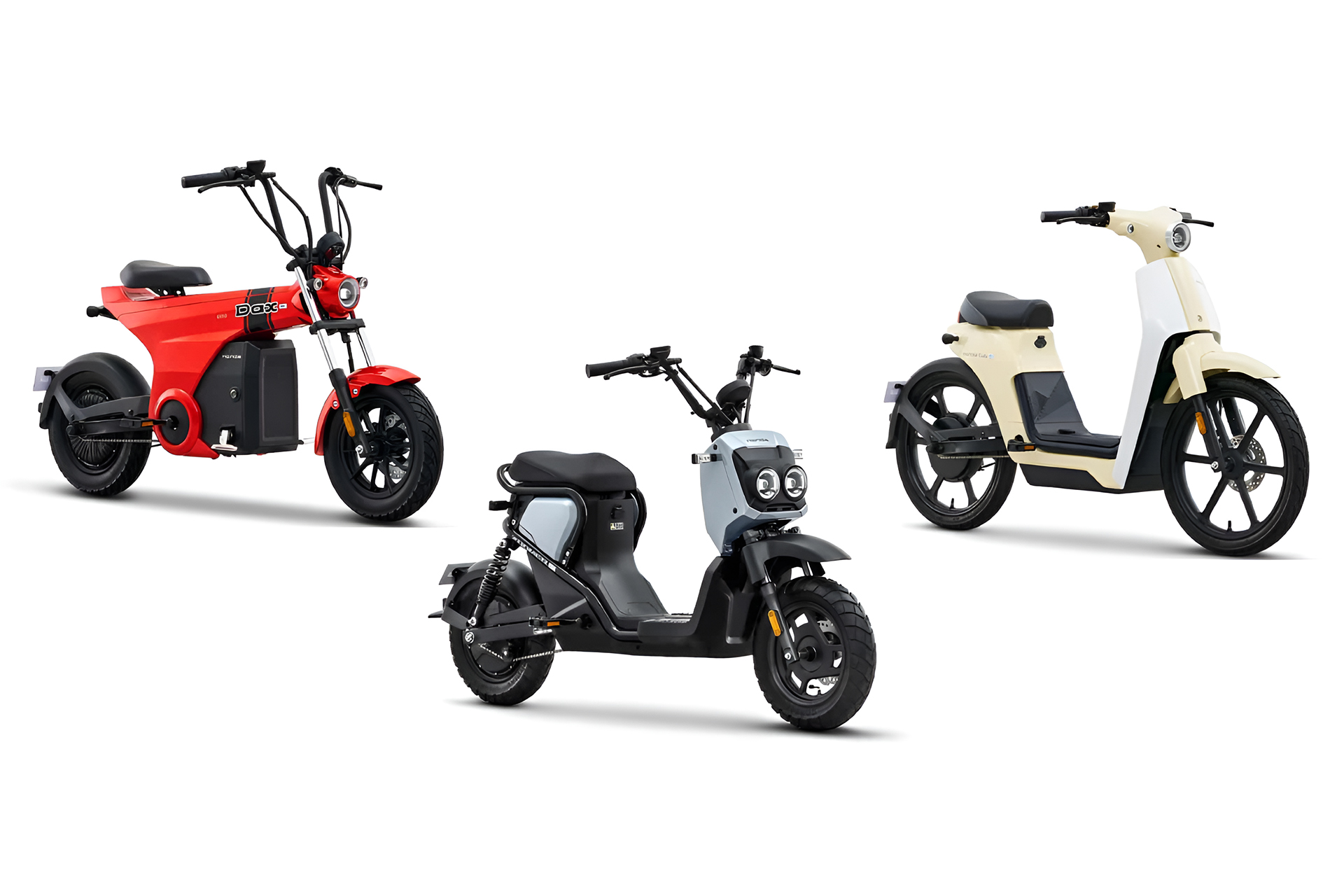 Novas scooters elétricas da Honda tem visual retrô irresistível e promete ótimo custo-benefício para uso no dia a dia em grandes cidades do país