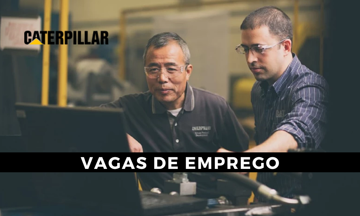 caterpillar, vagas de emprego, estágio