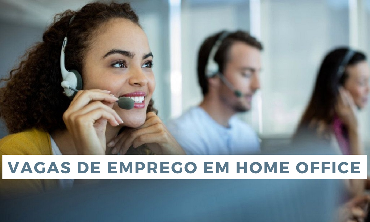 Vagas de emprego, home office, almaviva