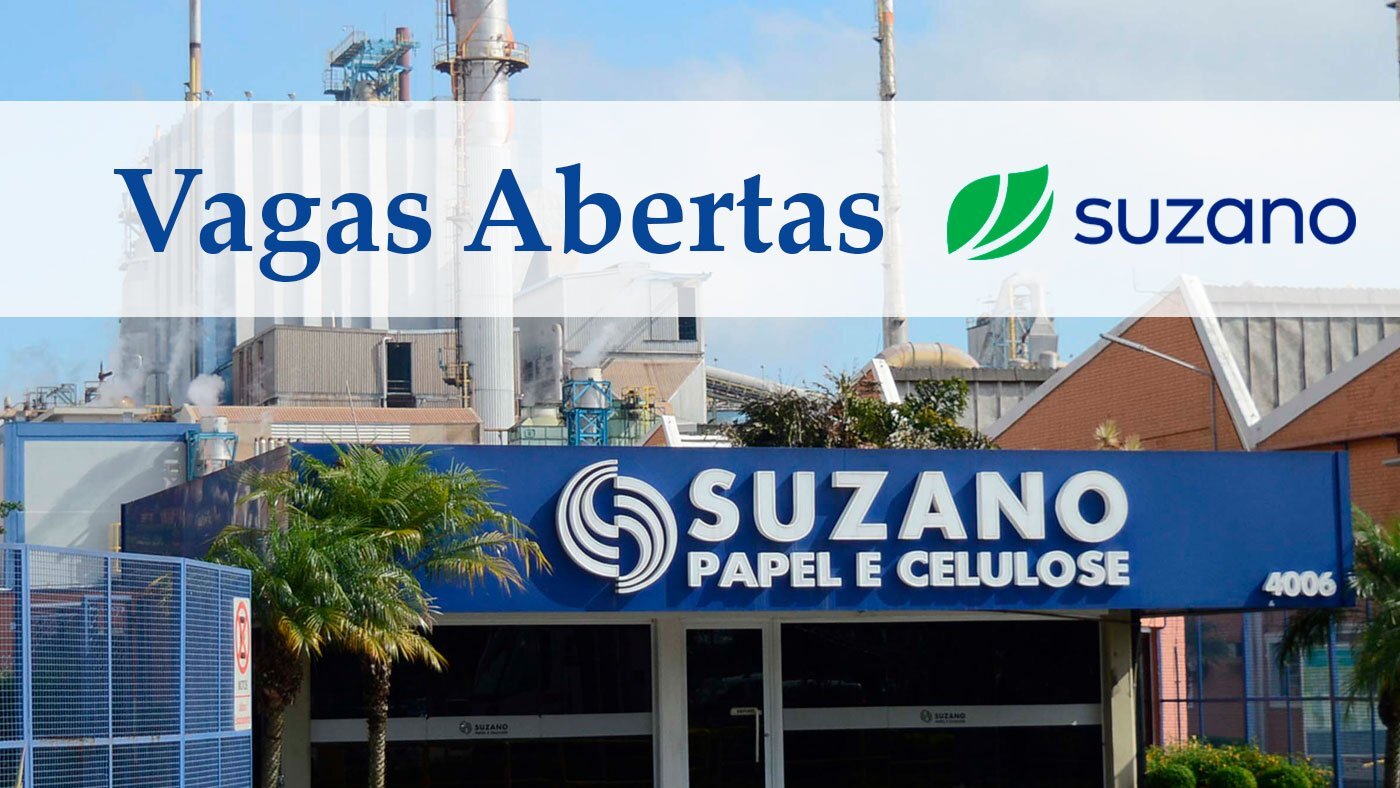 As vagas de emprego disponíveis são para profissionais com experiência no setor de indústria. A Suzano já abriu as inscrições para os processos seletivos e os interessados já podem se candidatar para concorrer aos cargos disponíveis.
