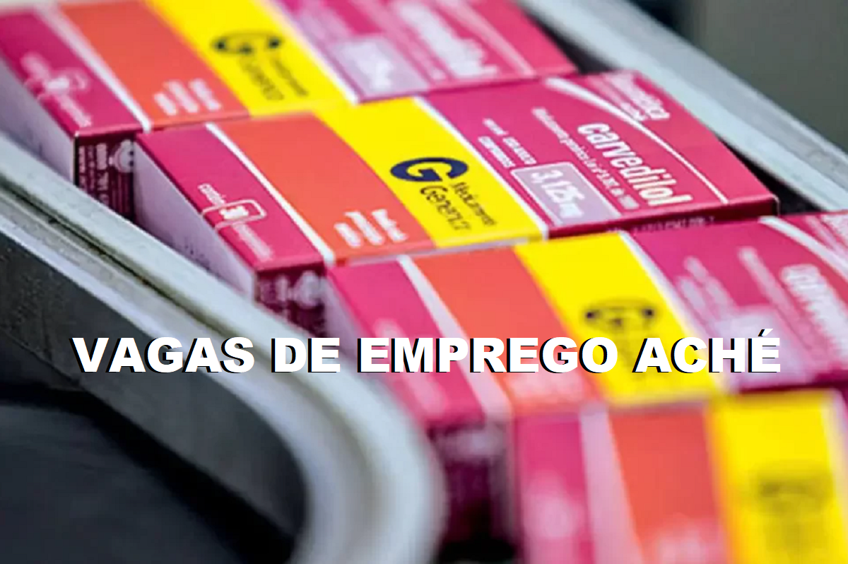 Laboratório, aché, vagas de emprego
