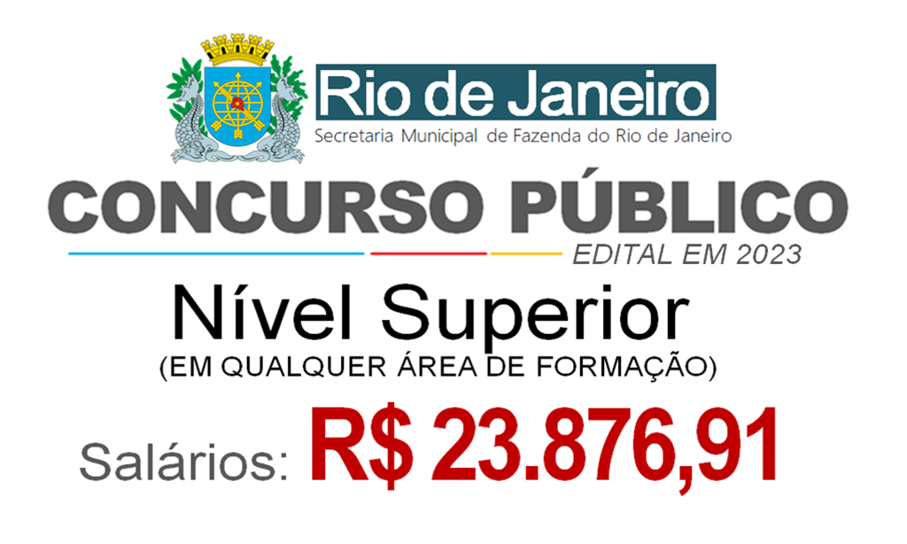 Concurso público ISS RJ 2023 está previsto para o início do ano. As vagas são para candidatos de nível superior para atuar no Rio de Janeiro