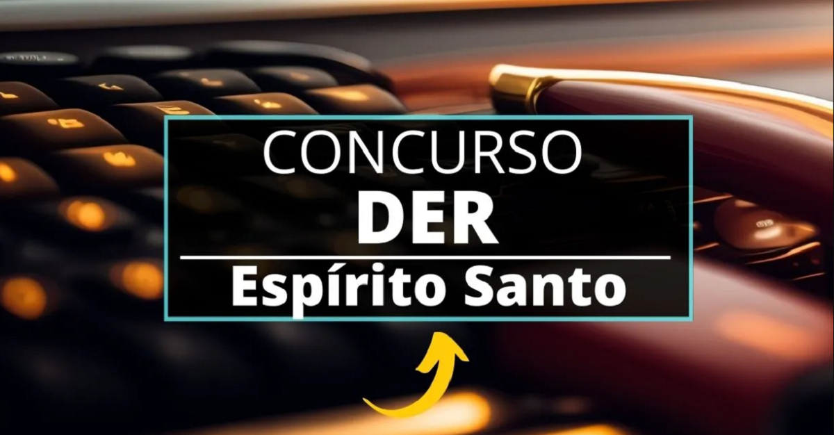 Concurso, vagas, DER