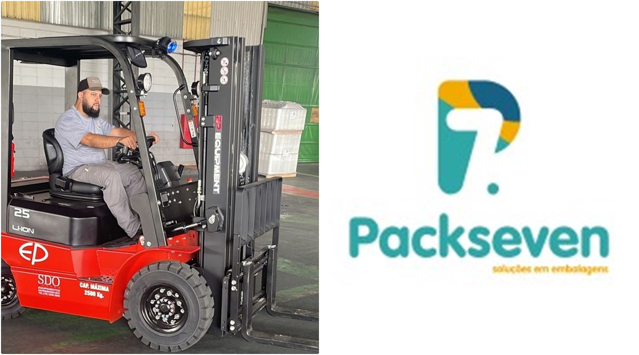 packseven empilhadeiras elétricas substituem equipamentos a combustão