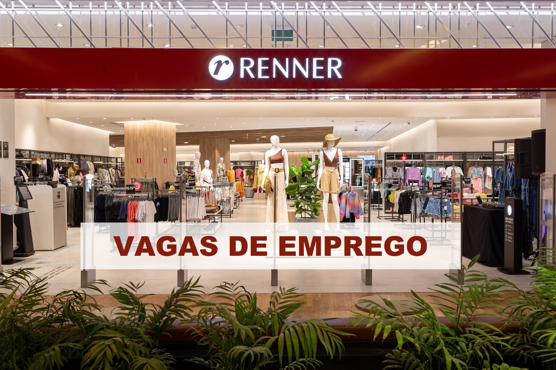 renner, vagas, nível médio, funcionários