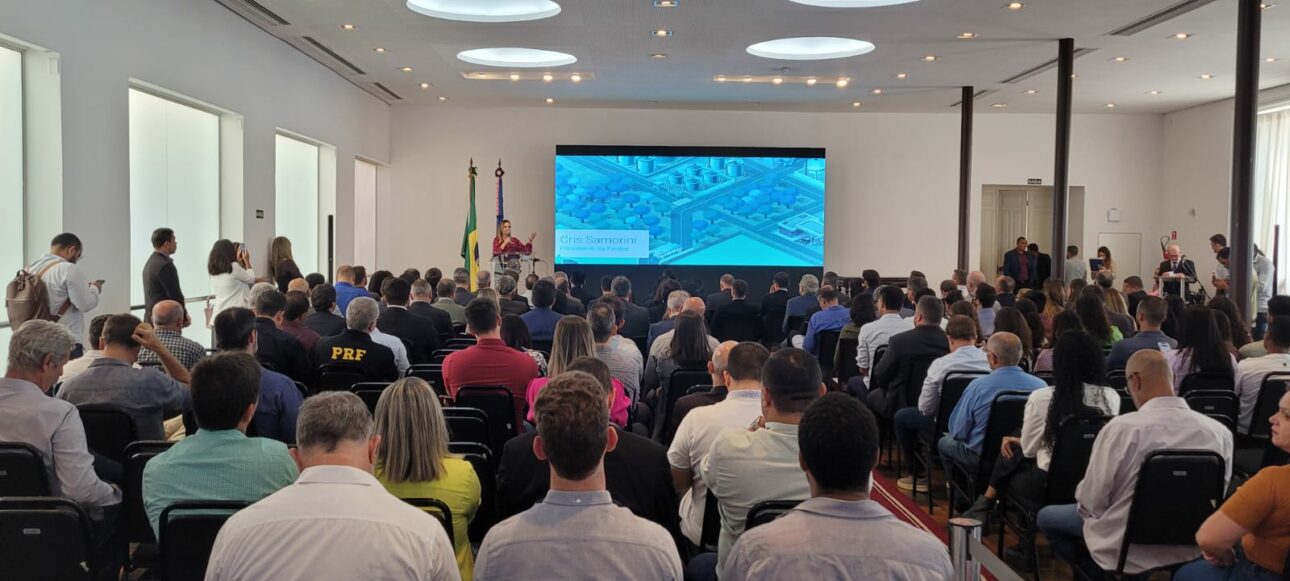 Cris Samorini, president eda Findes, during the launch of the Yearbook - Photo Siumara Gonçalves