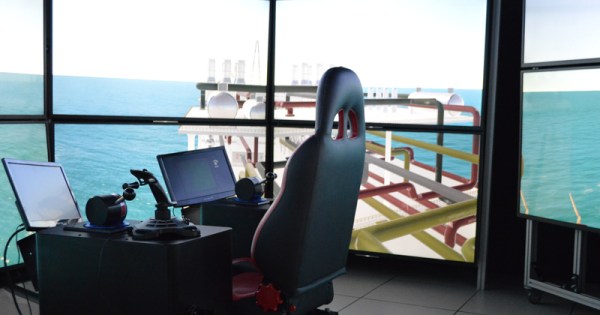 Laboratórios de simulação naval da USP 1