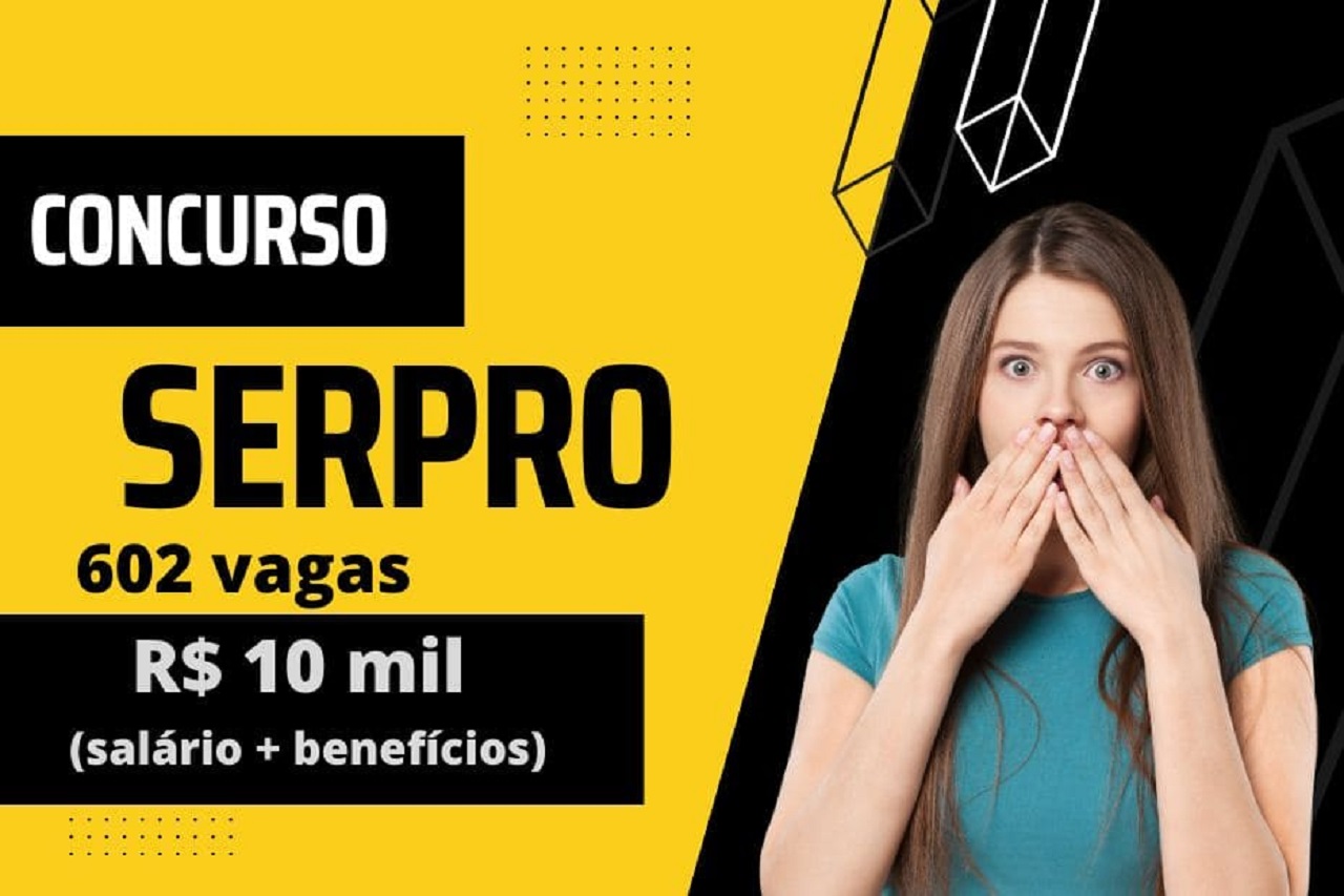 Serpro abre concurso com mais de 600 vagas em TI a hora é agora para conquistar o emprego dos sonhos!