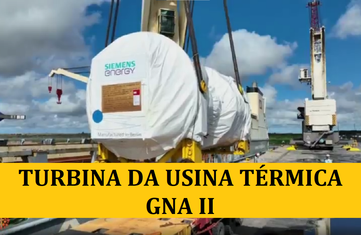 siemens, turbina, usina, porto do açu