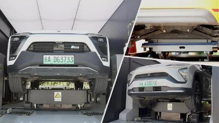 Electric Car - Battery Swapping - Electric Vehicles