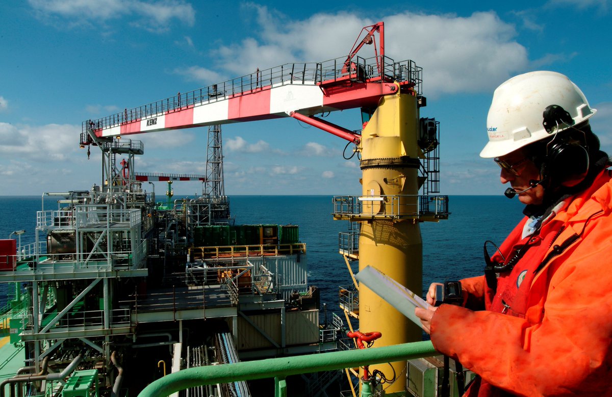 indústria de petróleo e gás