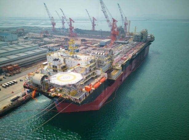 FPSO da MODEC que vai atender o campo Bacalhau para a Equinor Brasil
