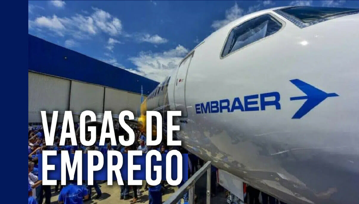 Embraer, emprego, vagas de emprego, emprego, SP