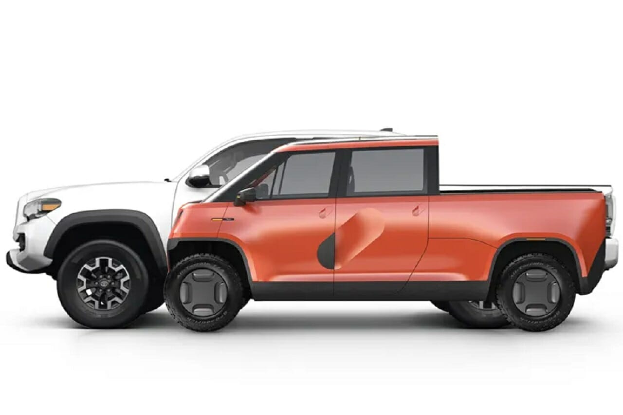 Mini caminhão elétrico com 565 km de autonomia promete brigar com picapes potentes