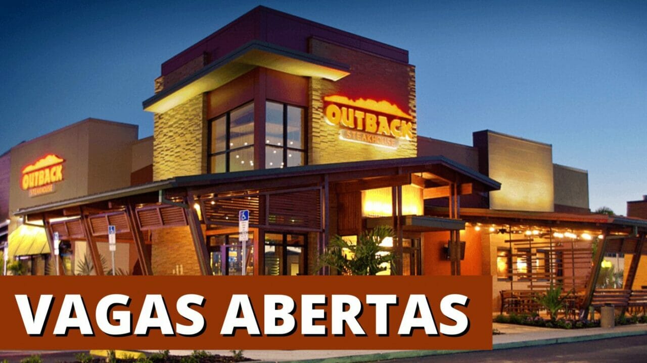 Outback Steakhouse está com 436 vagas de emprego abertas em todo o Brasil