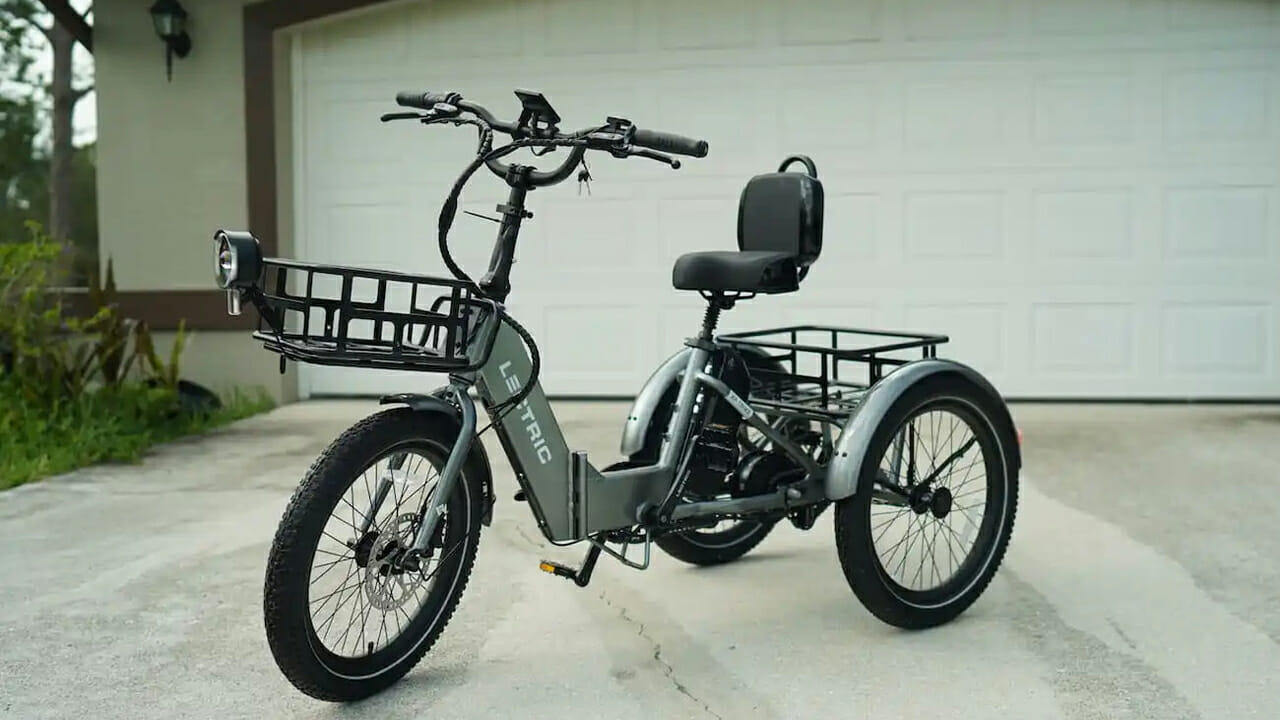 Electric Cargo Trike is more affordable and has a range of 96 km