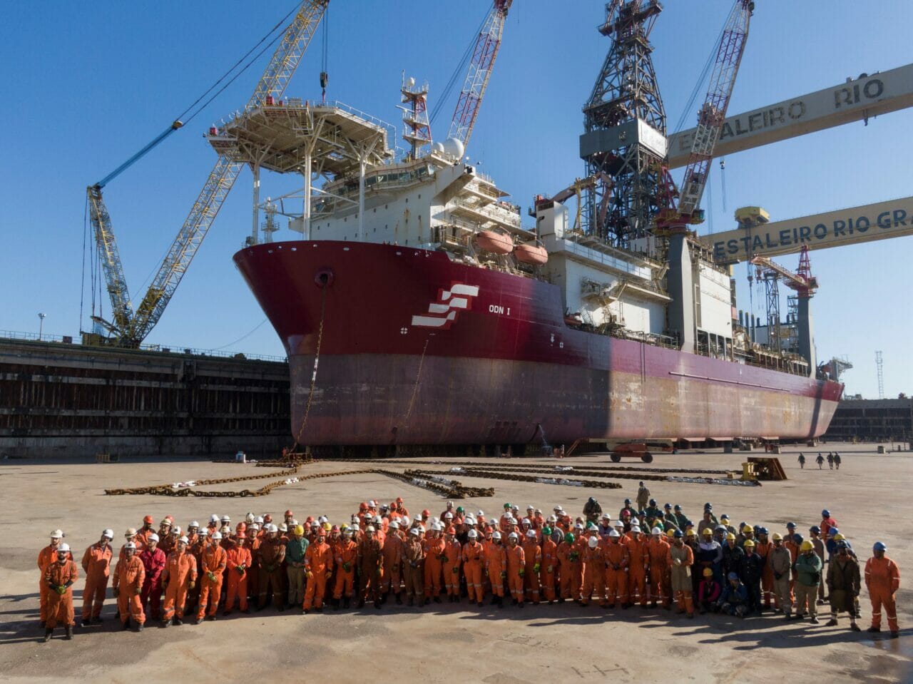 A Renovação Pioneira do Navio-Sonda ODN I