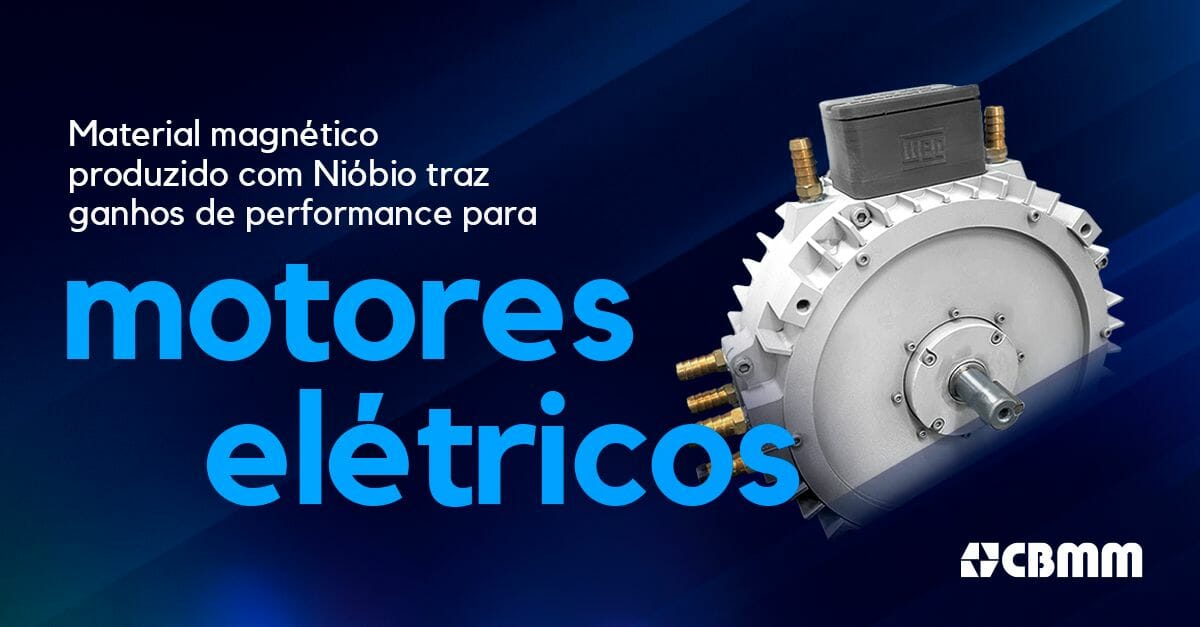 nióbio - grafeno - lítio - aço - preço - WEG - motor