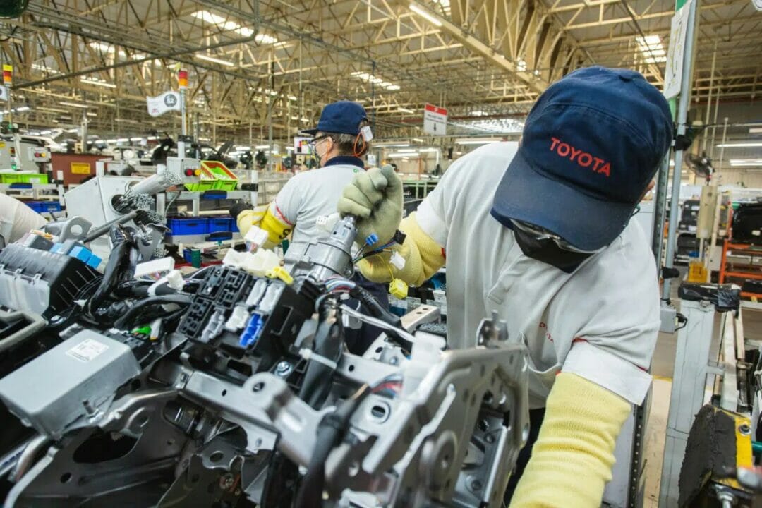 toyota - produção - fábricas - semicondutores