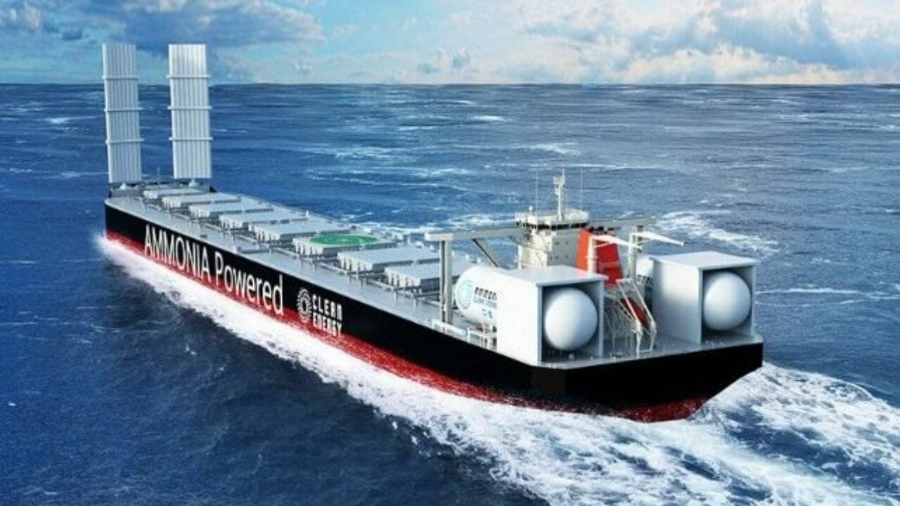 Amônia como combustível marítimo: segurança e sustentabilidade até 2030