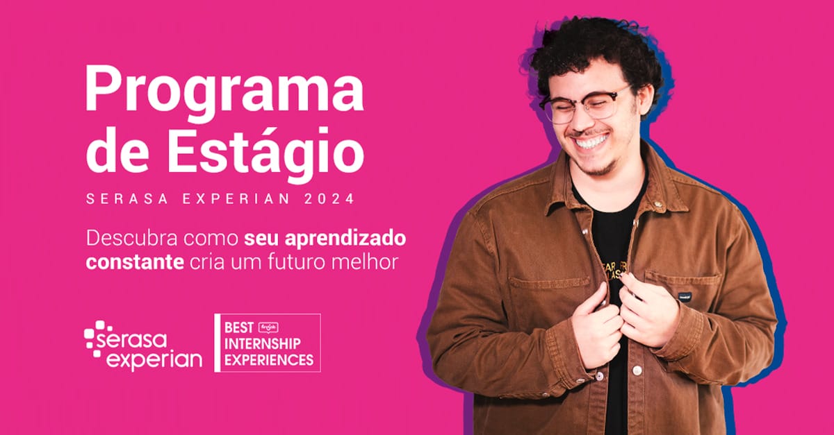 Além da bolsa-auxílio, o Programa de Estágio da Serasa Experian possui inúmeras outras vantagens, sendo a principal delas, as vagas home office.