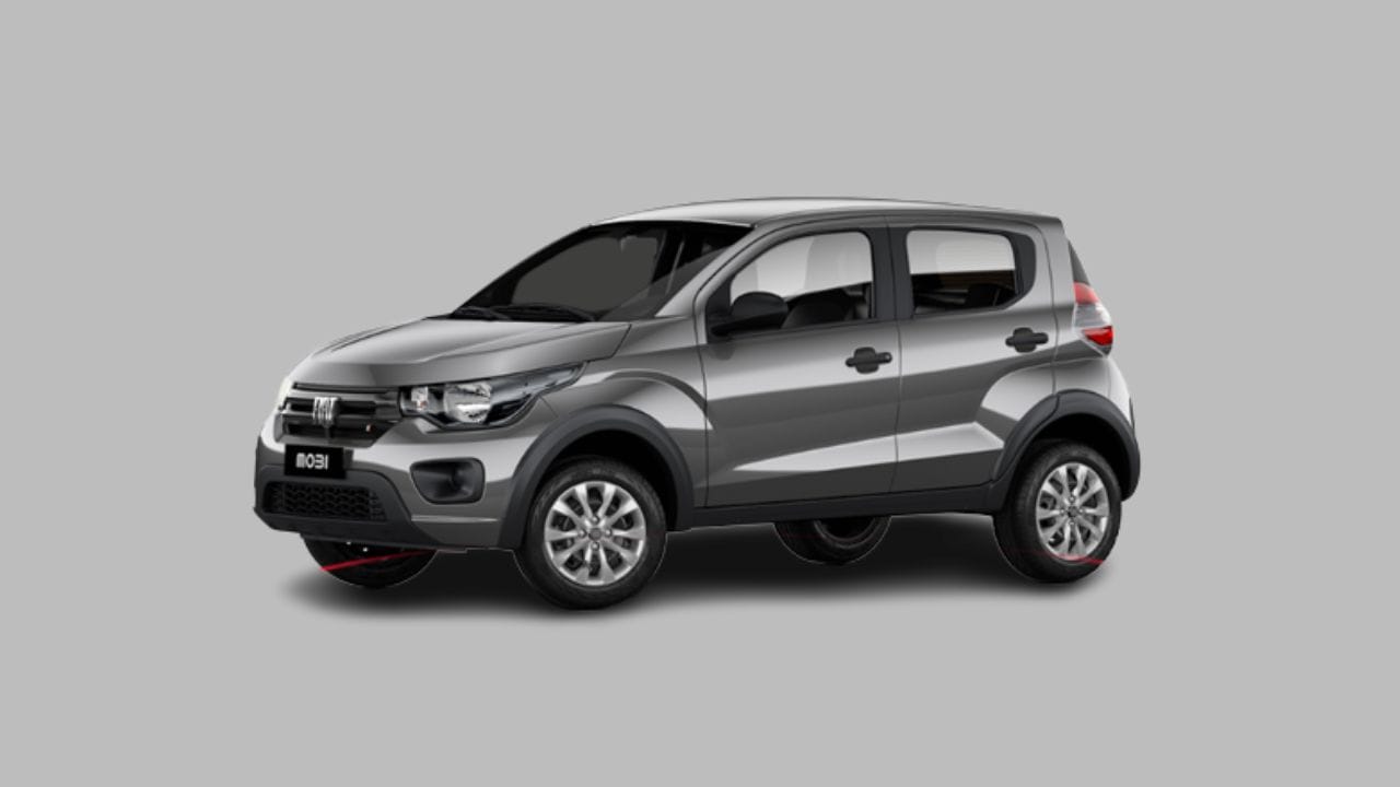 Como ficou o 0KM mais barato do Brasil na versão 2024 - Fiat Mobi mantém custo-benefício