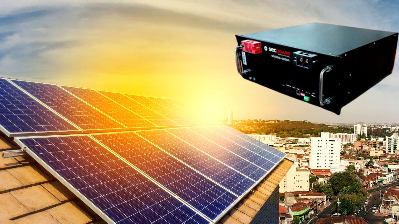 Energia solar: baterias de lítio elevam o potencial dos sistemas fotovoltaicos
