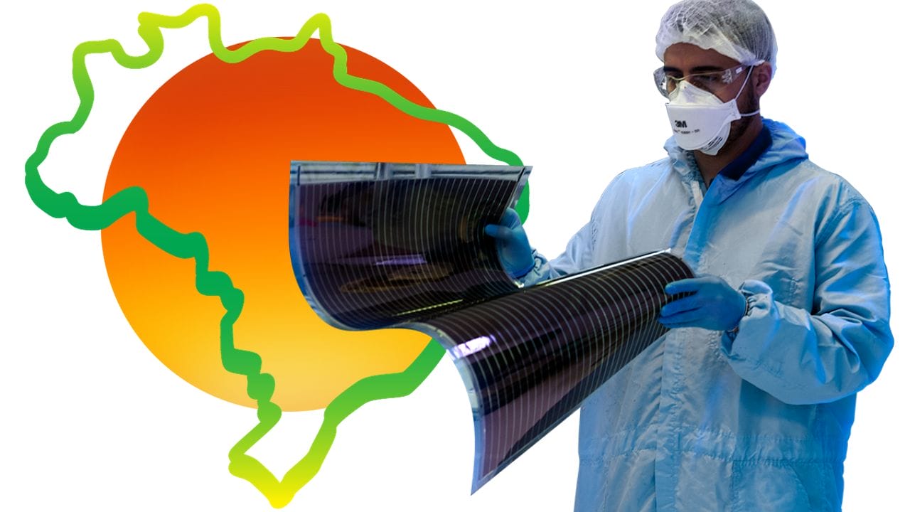 Energia solar no Brasil: diante do calor, aparece a Sunew, 100% brasileira, trazendo inovações como painéis solares orgânicos sendo mais flexíveis