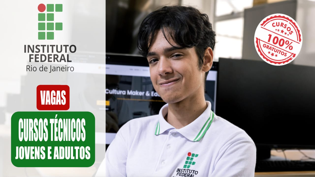 técnico - vagas - cursos técnicos - cursos gratuitos - senac - rio de janeiro - ensino médio