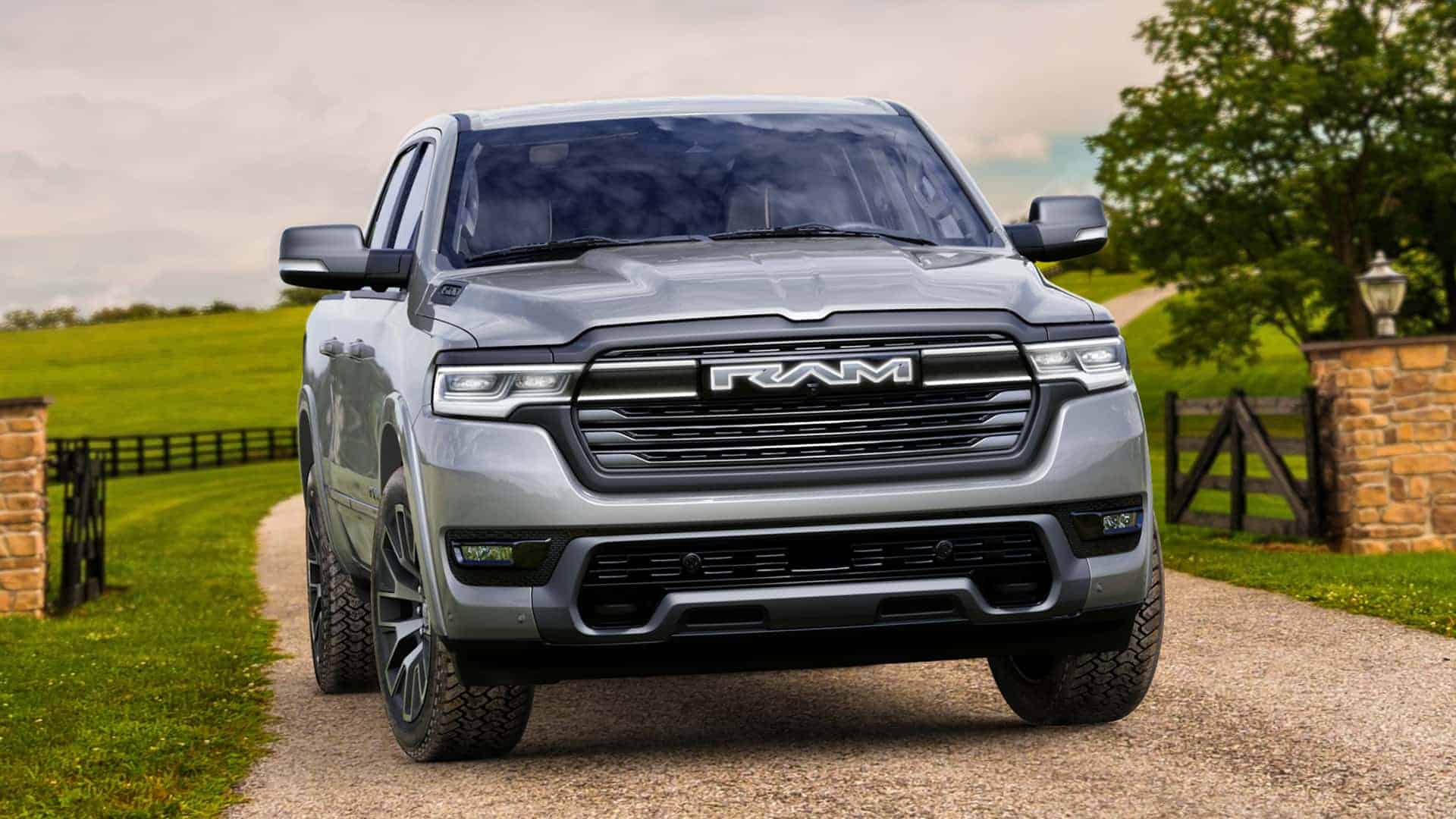 Picape elétrica 1500 RAMCHARGER promete deixar concorrentes comendo poeira com motor V6 exclusivo e 800 km de autonomia