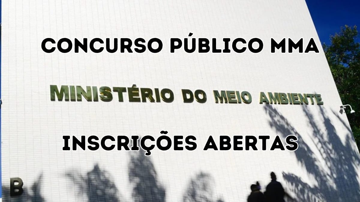 Estão abertas as inscrições para o concurso público do Ministério do Meio Ambiente (MMA). São quase 100 vagas ofertadas para profissionais com ensino superior.