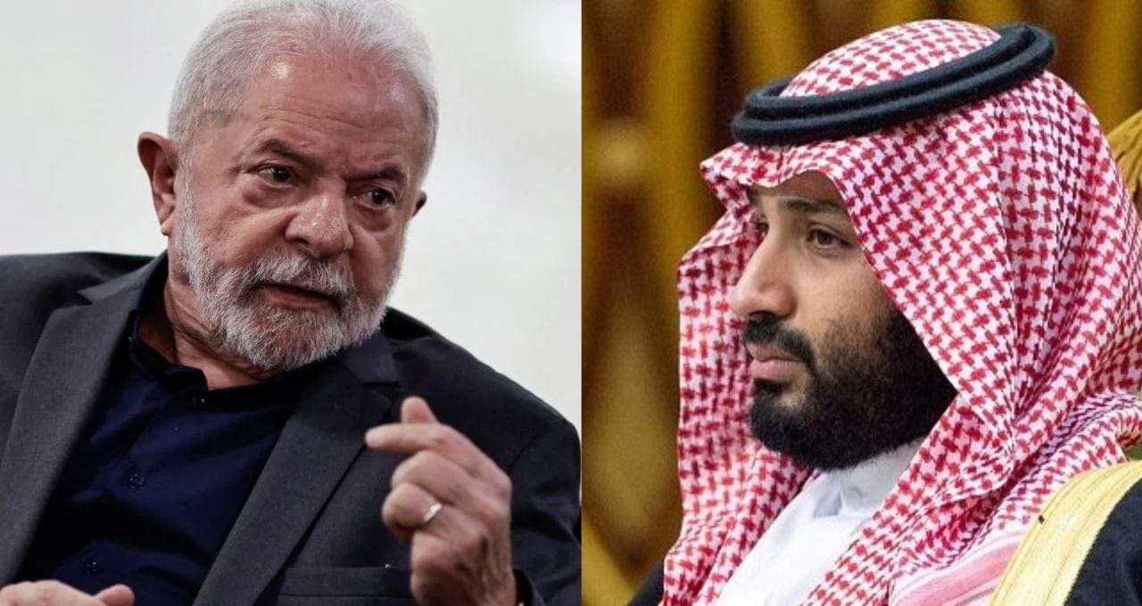 Lula, Arábia Saudita, Mohammed Bin Salman, investimentos, Dubai, COP28, Emirados Árabes Unidos, mudanças climáticas, COP 30, Mercosul, União Europeia, comércio, Brasil, desmatamento, Amazônia, emissões de carbono.