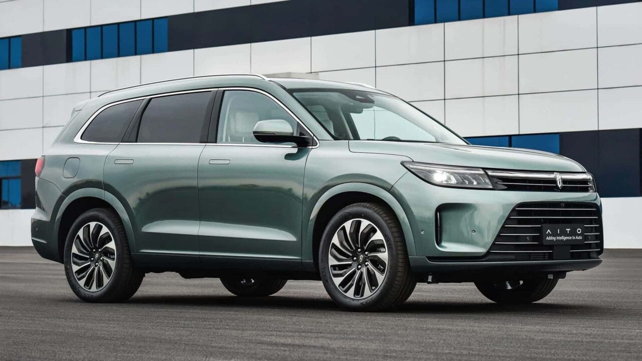 Seres 7, Aito M7, SUV elétrico de luxo, Huawei, vendas, China, bateria, autonomia, motor, fábrica, capacidade de produção, preço, Brasil, versão, 2WD, 4WD.