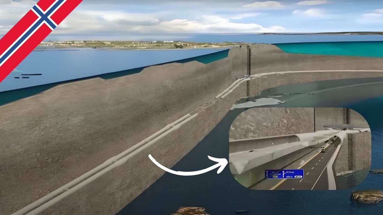 Engenheiros da Noruega chocaram a China com rodovia flutuante e túnel submerso US$ 47 Bilhões