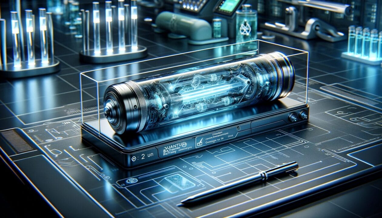 Nova bateria quântica japonesa promete recarga completa em meros 9 segundos!