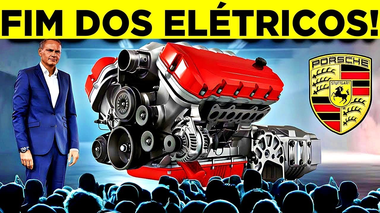 Porsche revela motor a hidrogênio que pode aniquilar os carros elétricos