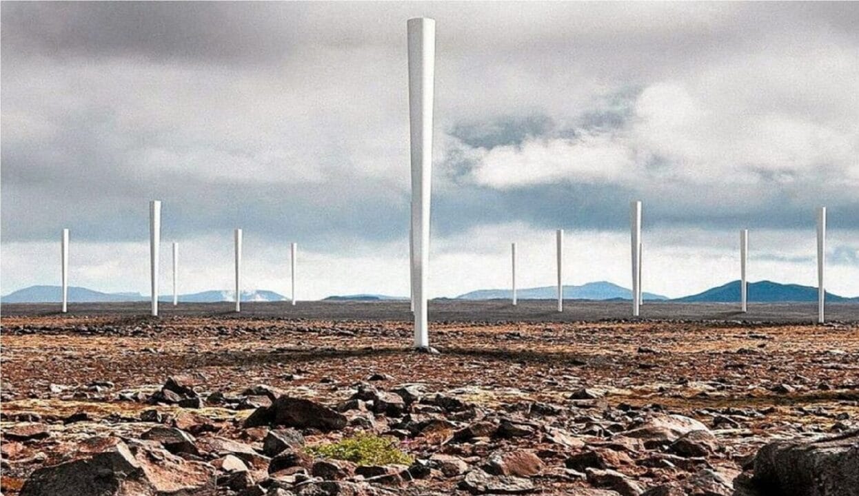 energia, eólica, turbina