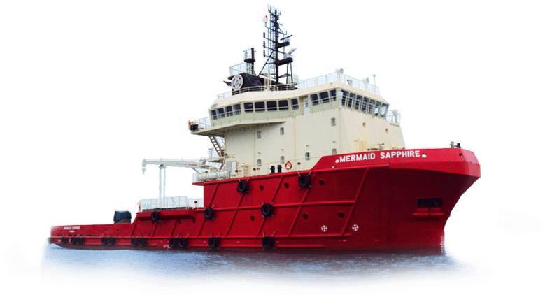 Mermaid Maritime, subsidiária Mermaid Subsea Oil and Gas Services (MSOGS), Mermaid Sapphire