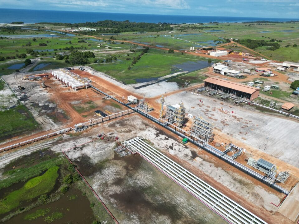 produção de gás, expansão de gás