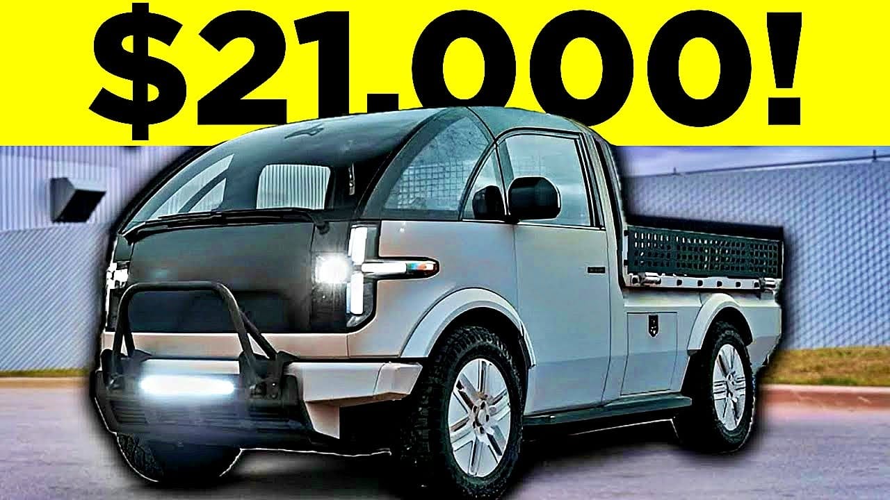 Canoo lança picape elétrica surpreendente com 600 cavalos de força, pneus de 32 e muita autonomia  