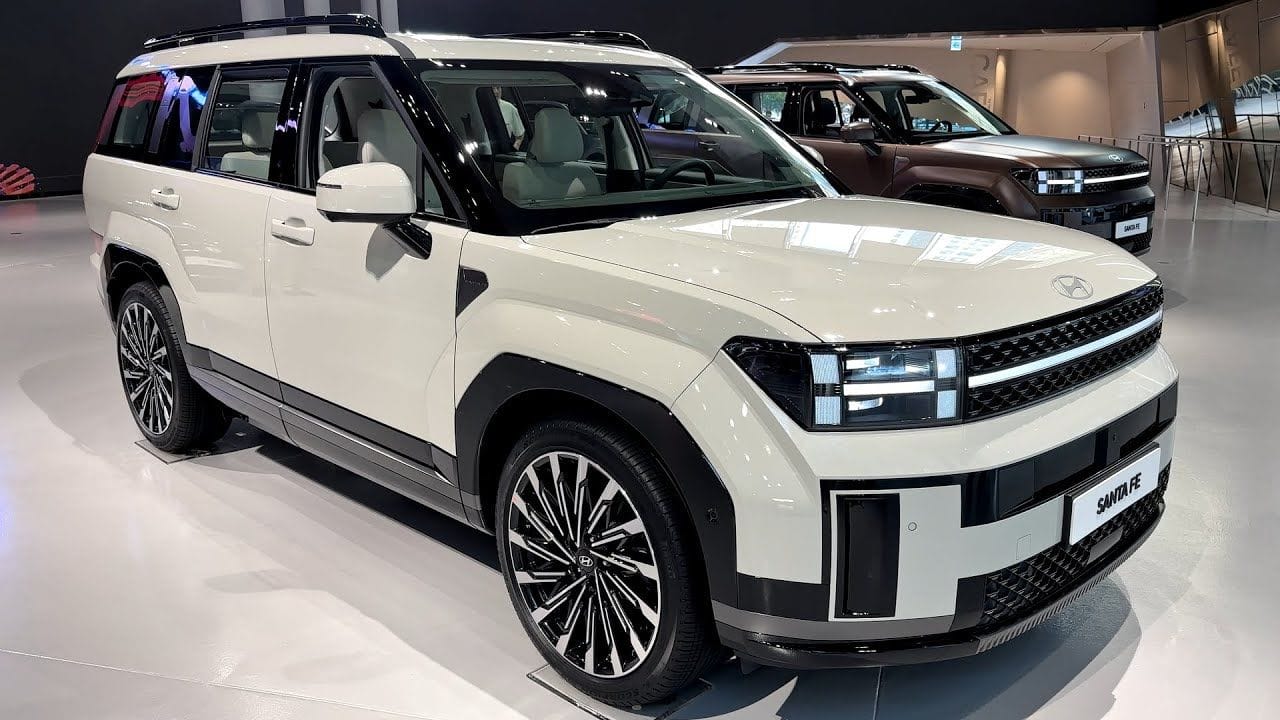 Hyundai Santa Fé 2024: reinvenção de um SUV clássico que agora será híbrido e turbo