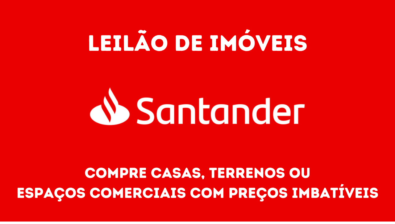 O Banco Santander e a Biasi Leilões promovem o primeiro leilão de imóveis de 2024, oferecendo 182 propriedades residenciais e comerciais, incluindo terrenos, em diversos estados do Brasil.