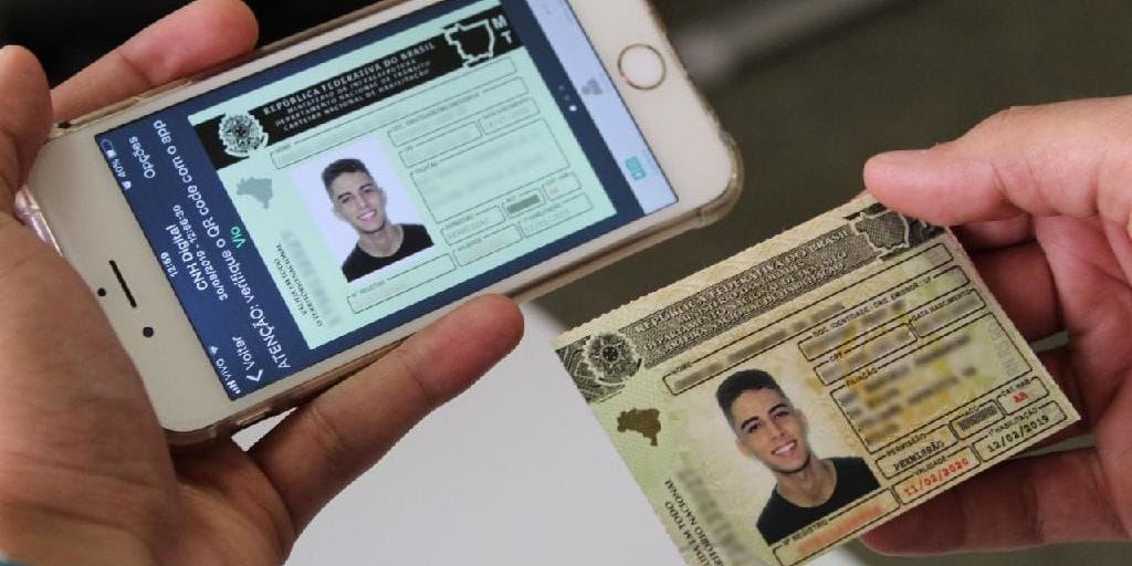 CNH Digital como um documento. Pode? (Imagem: reprodução)