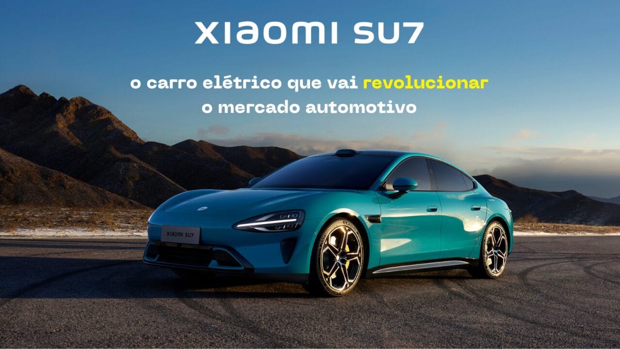 A Xiaomi lançou o SU7, seu primeiro carro elétrico, com autonomia de 800 km e velocidade máxima de 265 km/h. Equipado com o sistema operacional HyperOS e o inovador Xiaomi Pilot.