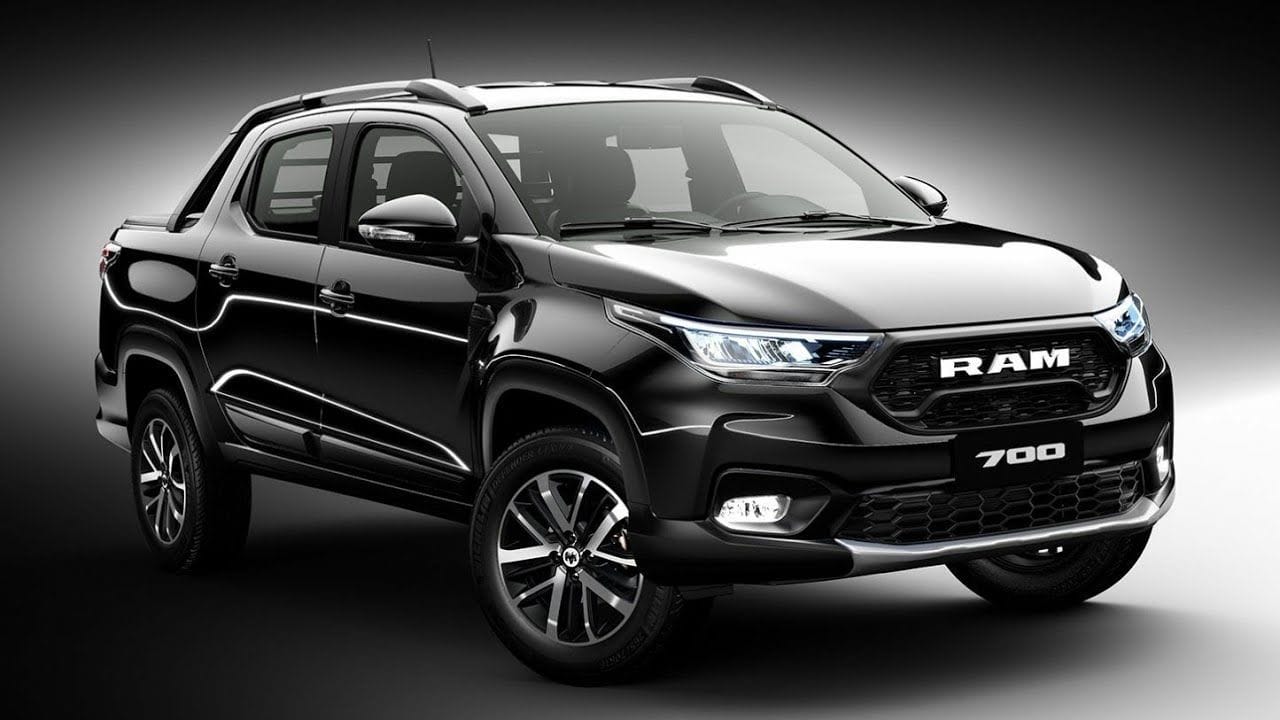 Ficou famosa! A Fiat Strada foi para o exterior e recebe o nome de Ram 700, veja como ficou