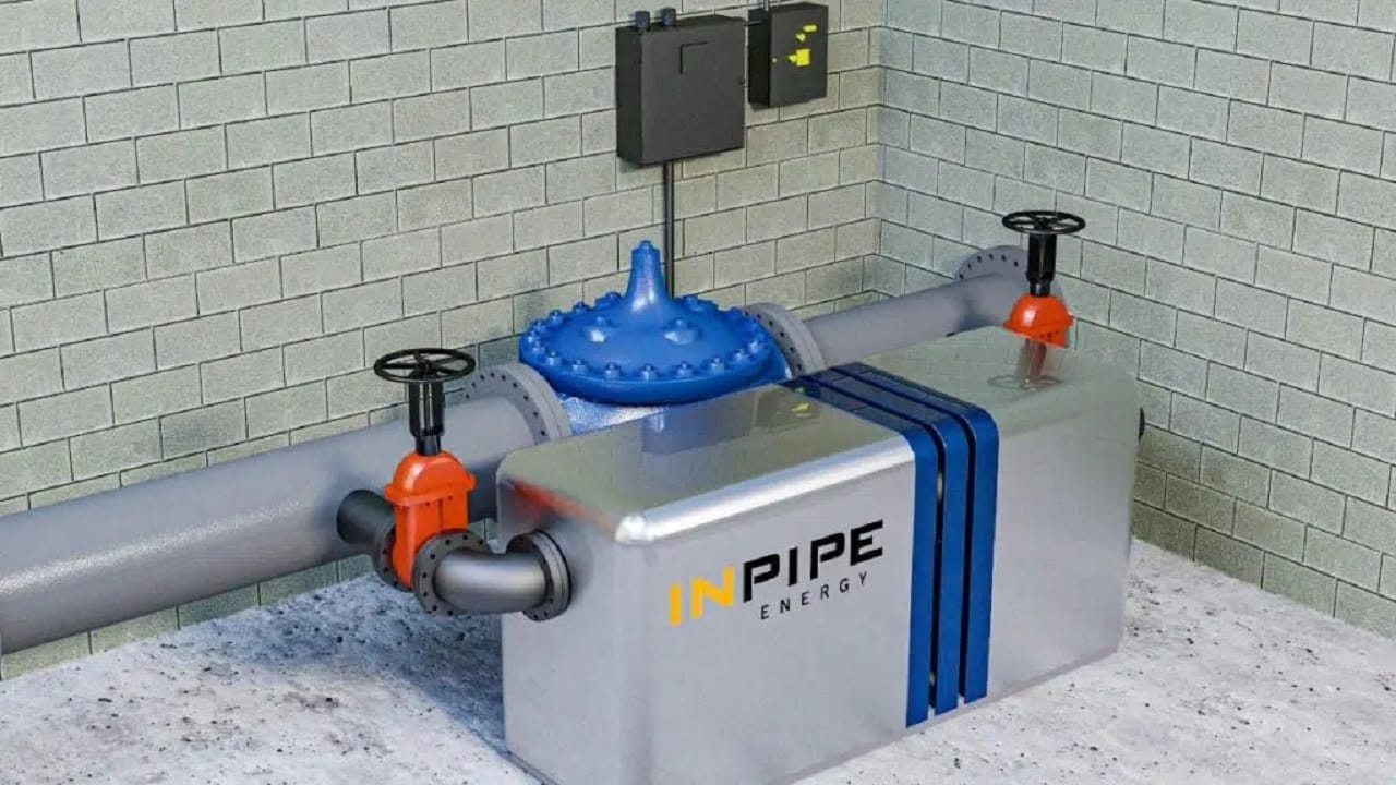 Nova mini turbina hidroelétrica promete energia limpa usando água de tubulações