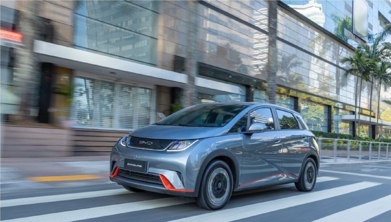 BYD, elétrico, Santander