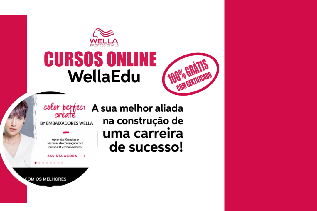 wella - cursos - shampoo - cursos online - beleza - cabeleireiro -