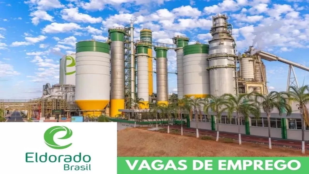 Vaga, emprego, celulose, Eldorado