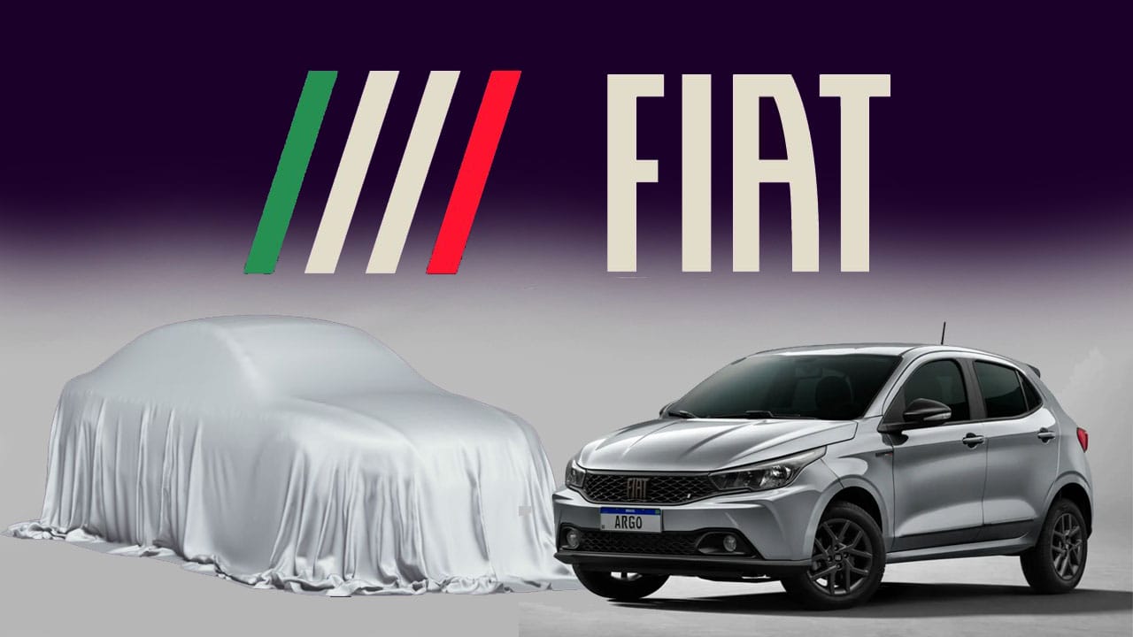 Fiat Argo será repaginado. (Imagem: reprodução)